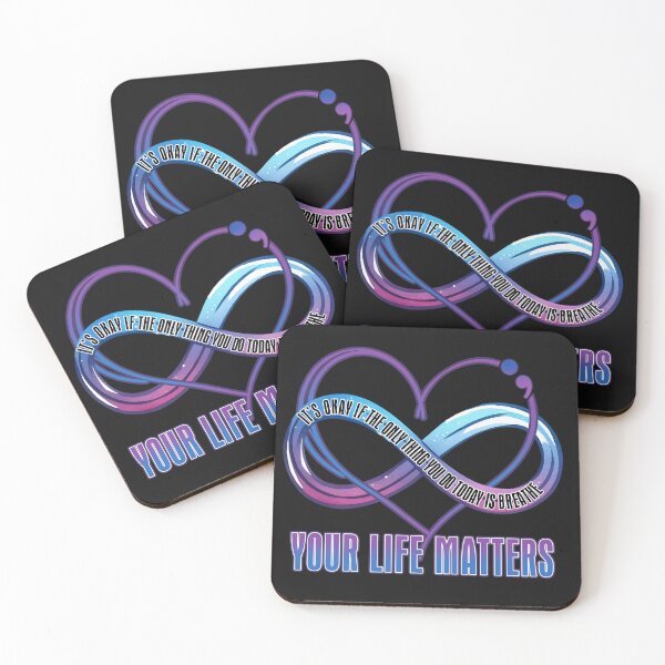 Item preview, Suicide Awareness Design Your Life  Matters designed and sold by AlienOccupation.