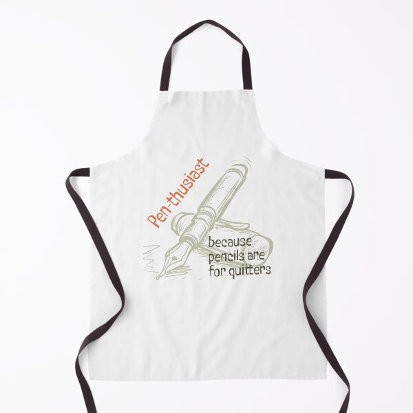 Item preview, Funny Fountain Pen Saying Pen-thusiast Calligraphy designed and sold by whyitsme.