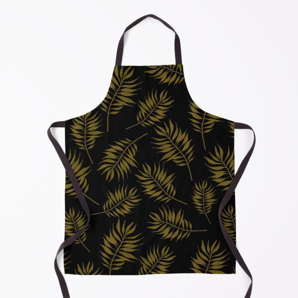 Item preview, Green branches print on black background. Plants seamless pattern. designed and sold by AlarconStudio.