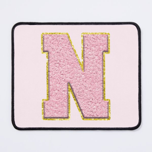 Item preview, N Preppy Varsity Letter Patch designed and sold by Creative Brat Design Studio.