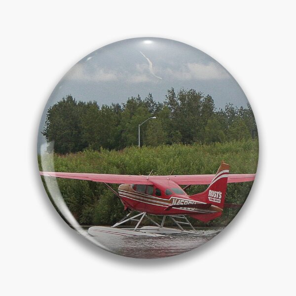 Item preview, Red float plane taxiing, Alaska designed and sold by FranWest.