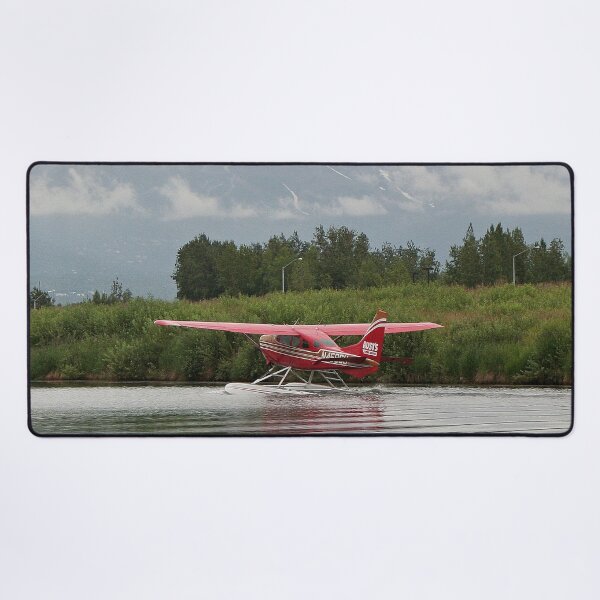 Item preview, Red float plane taxiing, Alaska designed and sold by FranWest.