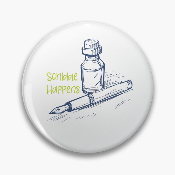 Item preview, Funny Caligraphy Scribble Happens Fountain Pens designed and sold by whyitsme.