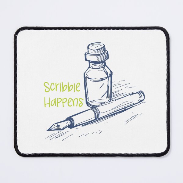 Item preview, Funny Caligraphy Scribble Happens Fountain Pens designed and sold by whyitsme.