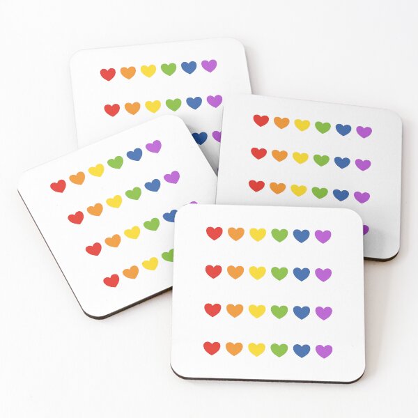 Item preview, Rainbow Hearts Pack designed and sold by Inspirationmotivation.