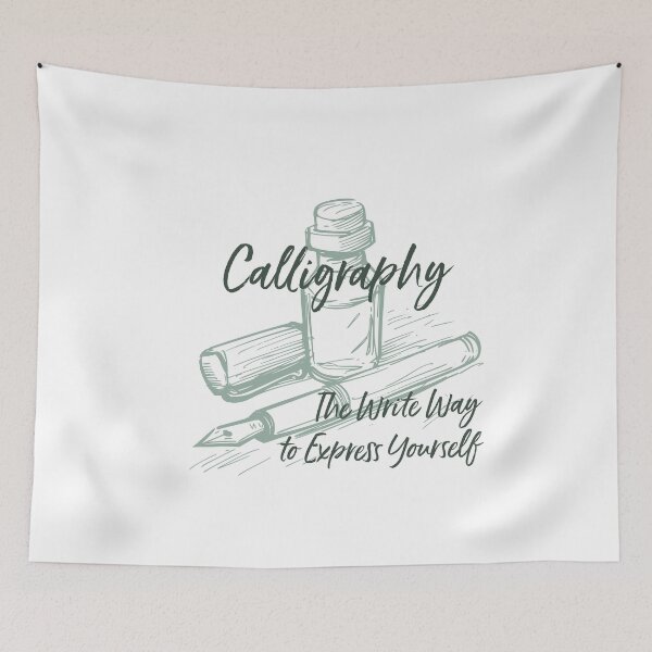 Item preview, Calligraphy Saying The Write Way to Express Yourself designed and sold by whyitsme.