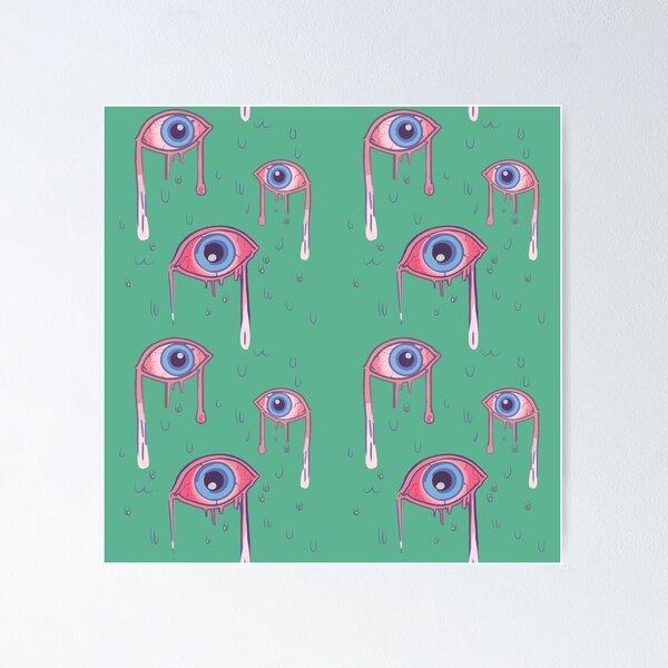 Item preview, Ghost eye pink designed and sold by AN3CAFE.
