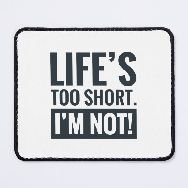 Item preview, Funny Quote for Tall Person on Height Acceptance Humour designed and sold by Jenny Meehan Art Prints and Patterns .