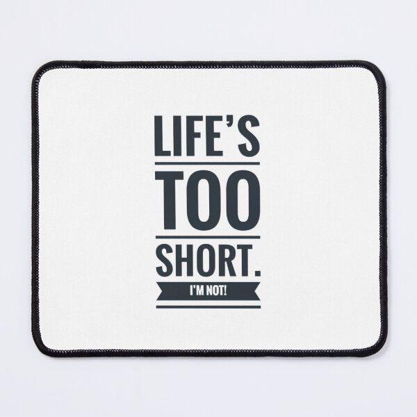 Item preview, Funny Quote for Tall Person on Height Acceptance Humour designed and sold by Jenny Meehan Art Prints and Patterns .