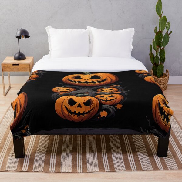 Aperçu de l'œuvre Halloween Pumpkins créée et vendue par DistortedBrain.
