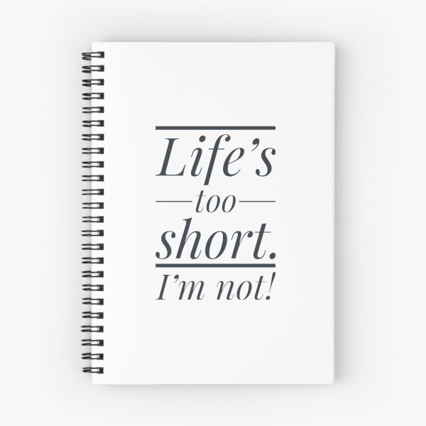 Item preview, Funny Quote for Tall Person on Height Acceptance Humour  designed and sold by Jenny Meehan Art Prints and Patterns  .