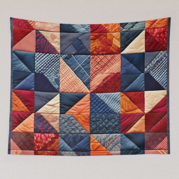 Item preview, Quilted Patchwork Pattern designed and sold by BirdsnStuff.