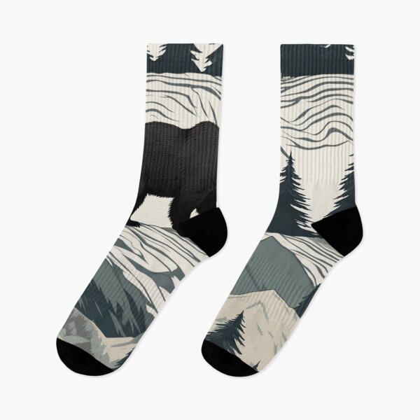 Item preview, Bear Nature Mountains designed and sold by BirdsnStuff.