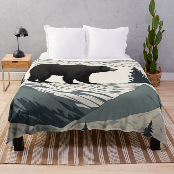 Item preview, Bear Nature Mountains designed and sold by BirdsnStuff.