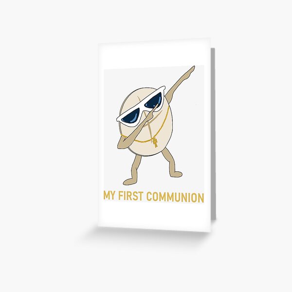 Item preview, My First Communion Dabbing Communion Wafer Catholic Christian designed and sold by kiwi91.
