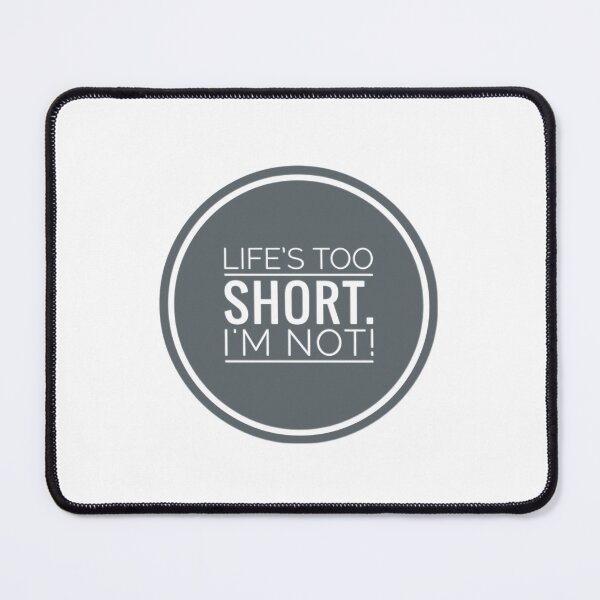 Item preview, Funny Quote for Tall Person on Height Acceptance Humour designed and sold by Jenny Meehan Art Prints and Patterns .