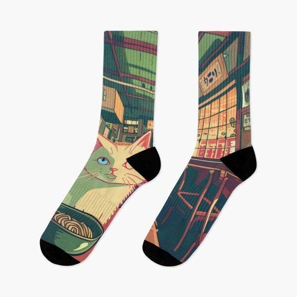 Item preview, Who Said Cat Can't Eat Ramen designed and sold by funcontour.