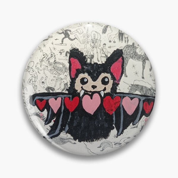 Item preview, Victor the Valentine Bat designed and sold by ArbitraryGinger.