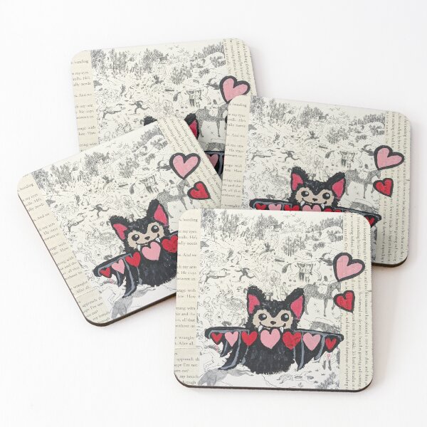 Item preview, Victor the Valentine Bat designed and sold by ArbitraryGinger.