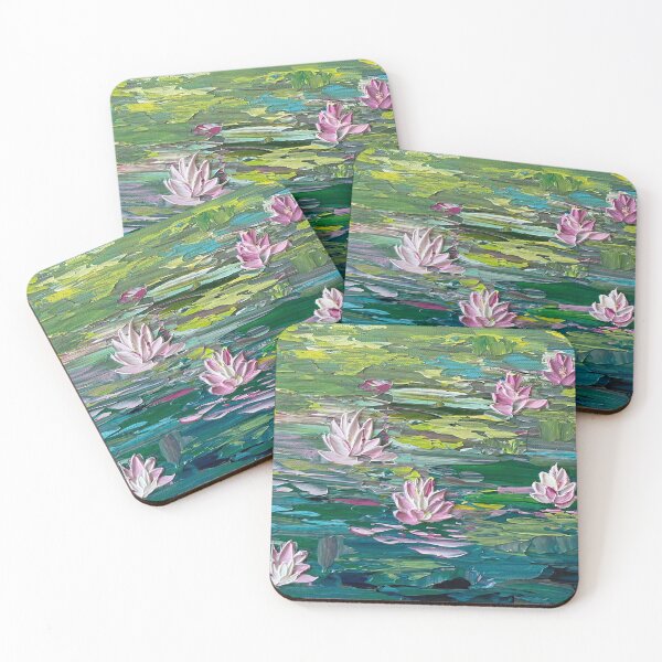 Item preview, Lili pond | Lotus art | Peaceful designed and sold by Saniya's Art Studio.