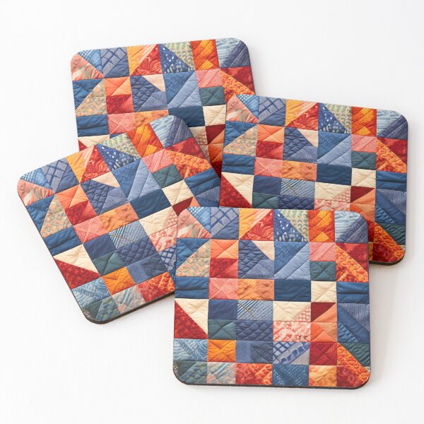 Item preview, Quilted Patchwork Pattern designed and sold by BirdsnStuff.
