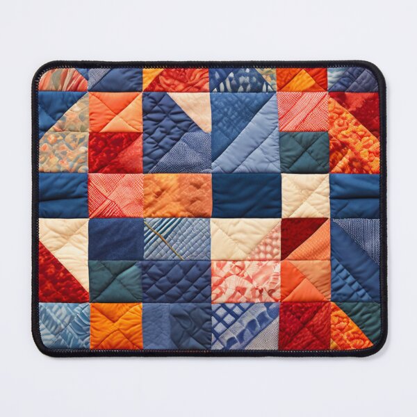 Item preview, Quilted Patchwork Pattern designed and sold by BirdsnStuff.
