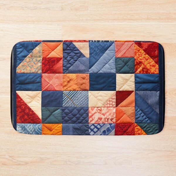 Item preview, Quilted Patchwork Pattern designed and sold by BirdsnStuff.