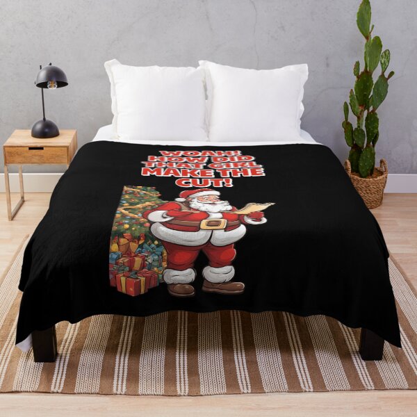 Item preview, Woah! How Did That Girl Make The Cut! Christmas Humor designed and sold by signshirtz.