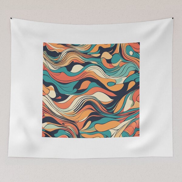Item preview, Boho Seamless Pattern: Rainbow Arrows designed and sold by hjian8219.