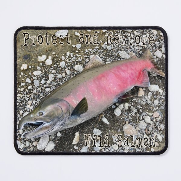 Item preview, Salmon fishing, Original Artwork designed and sold by crbtee.