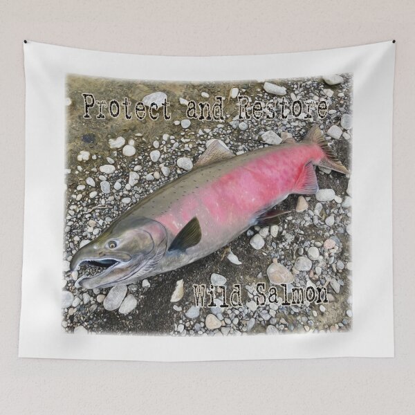 Item preview, Salmon fishing, Original Artwork  designed and sold by crbtee.