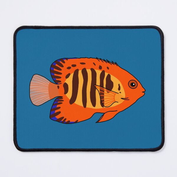 Item preview, Flame Angel Fish designed and sold by Leapingdoe.