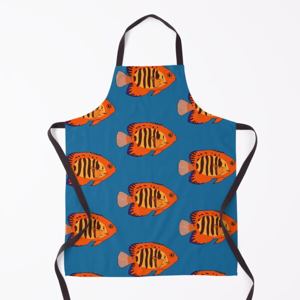 Item preview, Flame Angel Fish designed and sold by Leapingdoe.