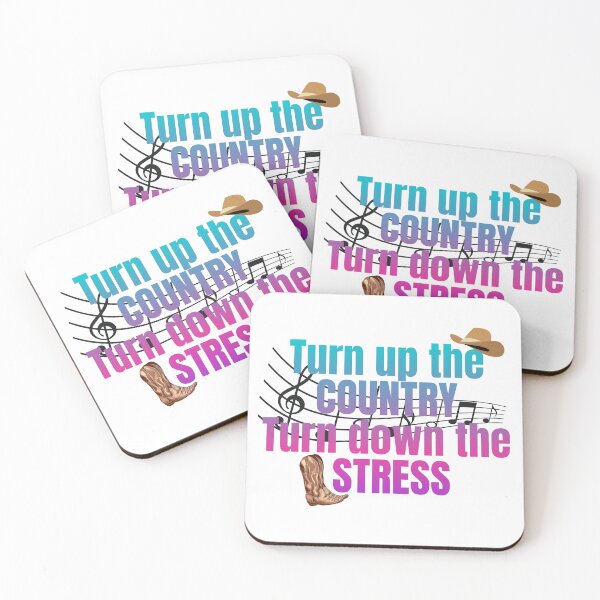 Item preview, Turn up the country, Turn down the stress designed and sold by WildHeart07.