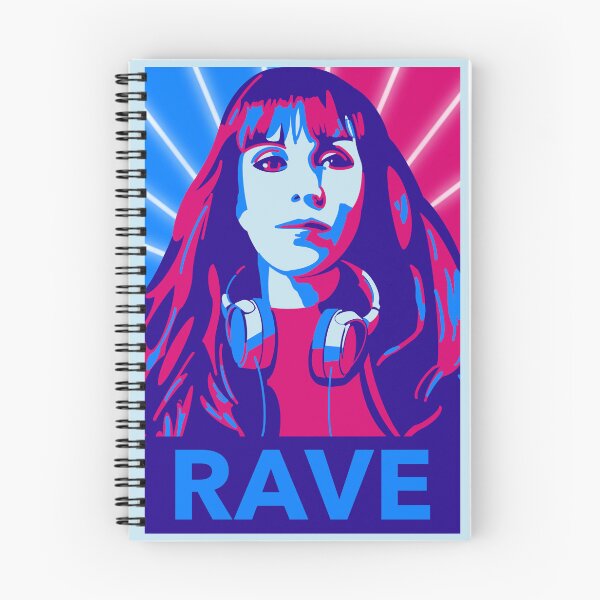 Aperçu de l'œuvre Angela Rayner – Les couleurs de Rave créée et vendue par Strongleton.