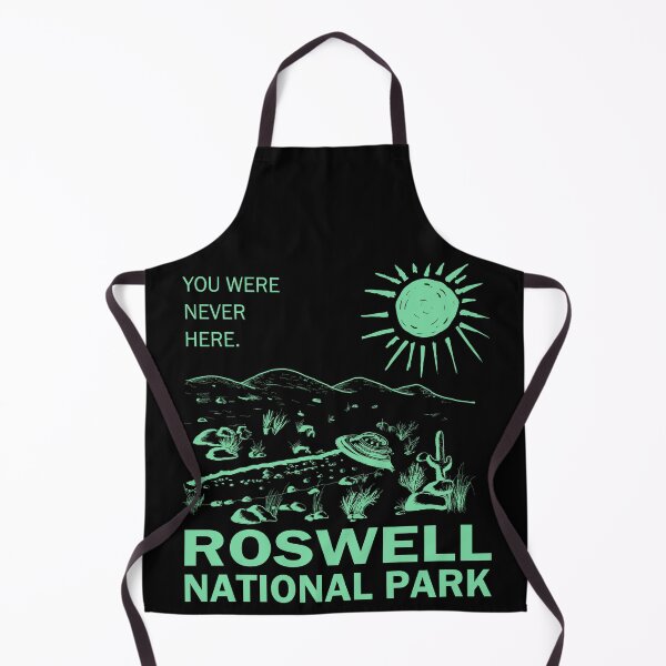 Item preview, Roswell National Park New Mexico UFO Flying Saucer Aliens designed and sold by kiwi91.