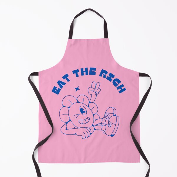 Item preview, Eat The Rich Sunflower Retro Illustration designed and sold by Anna Liz Heart.