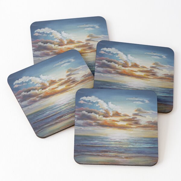 Item preview, Rainbow Ocean Sunset designed and sold by jalehvahidi.
