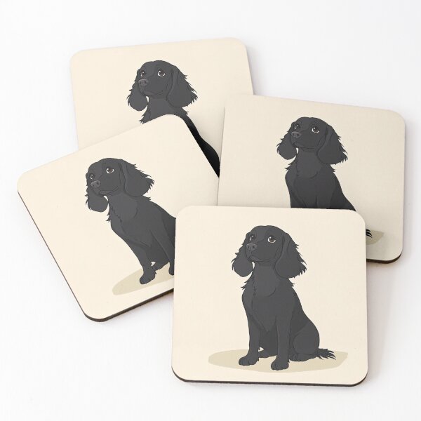 Item preview, Black English Cocker Spaniel  | Anime style designed and sold by ComicsFactory.
