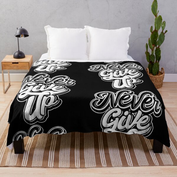 Item preview, Never Give Up designed and sold by UZRWRLD .