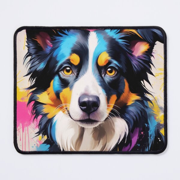 Item preview, Border Collie Graffiti Style Portrait  designed and sold by ChaosReigns91.