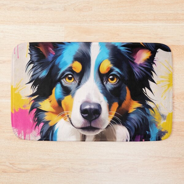 Item preview, Border Collie Graffiti Style Portrait  designed and sold by ChaosReigns91.