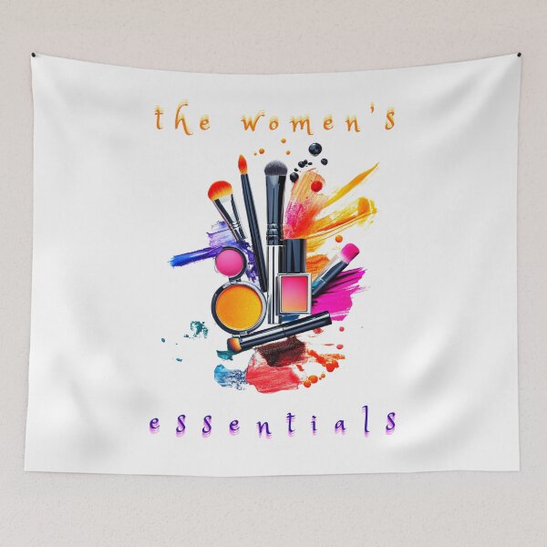 Item preview, The women's essentials, colorful graphics with cosmetics, bright cosmetics designed and sold by silent-violin.