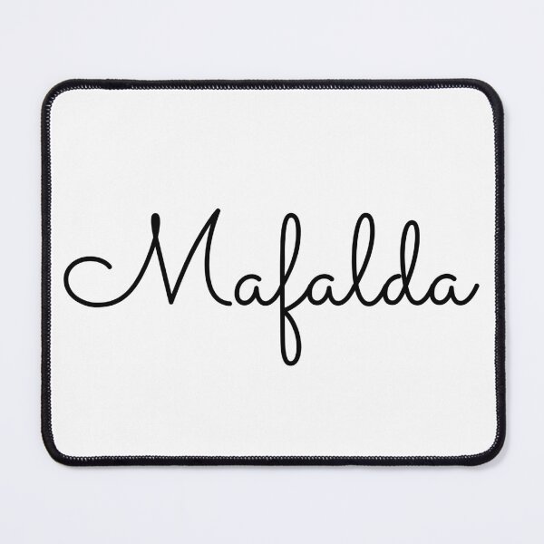 Item preview, Writing Mafalda Name Label designed and sold by NormadWorld.