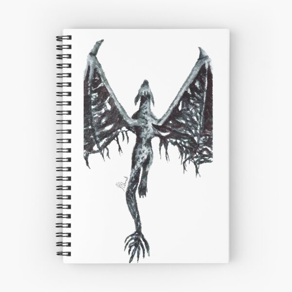 Item preview, Watercolor Dragon Art Print designed and sold by SchmeckStudio.