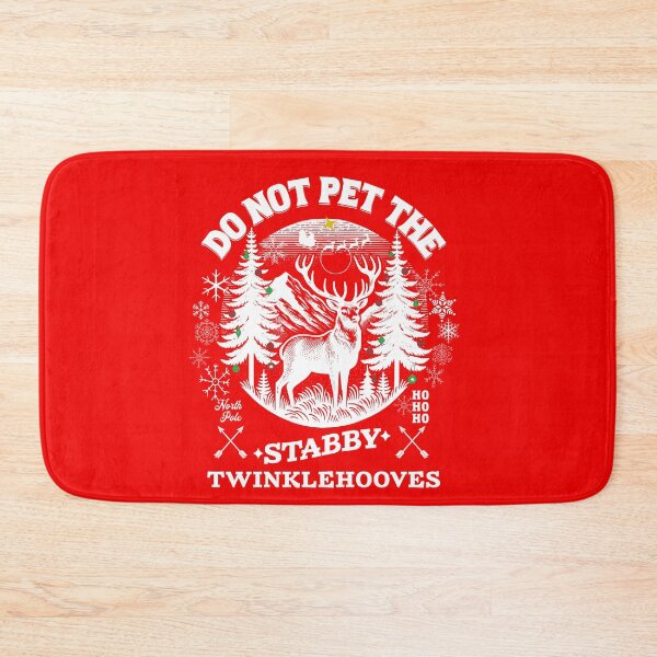 Item preview, Funny Christmas Reindeer - Do Not Pet the Stabby Twinklehooves designed and sold by kiwi91.