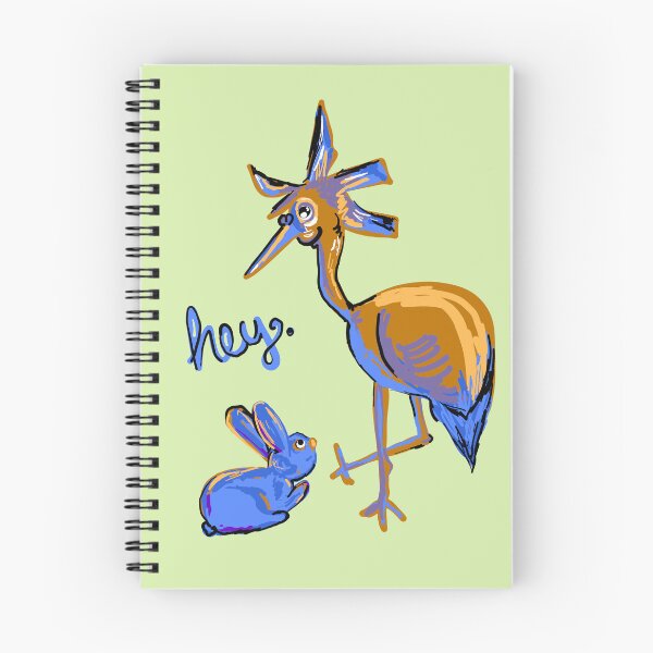 Item preview, Hey. Bird and Rabbit Meeting designed and sold by Sparkleweather.