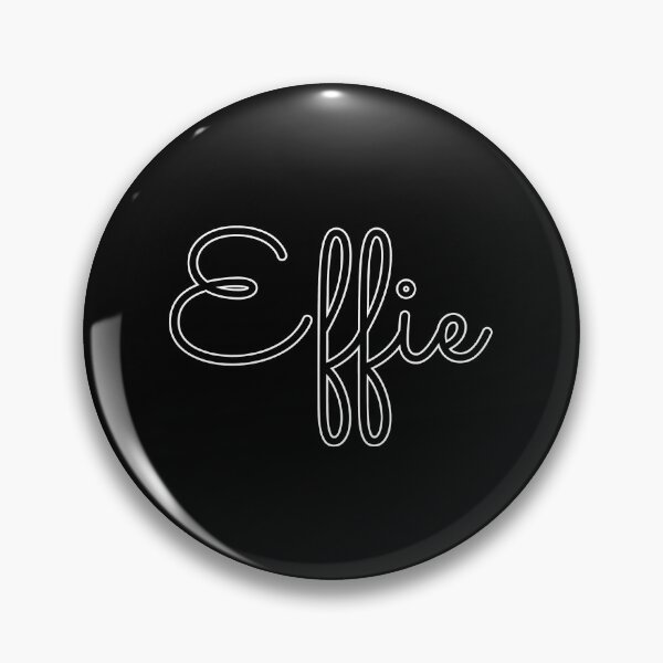 Item preview, Writing Effie Name Label (Black) designed and sold by NormadWorld.