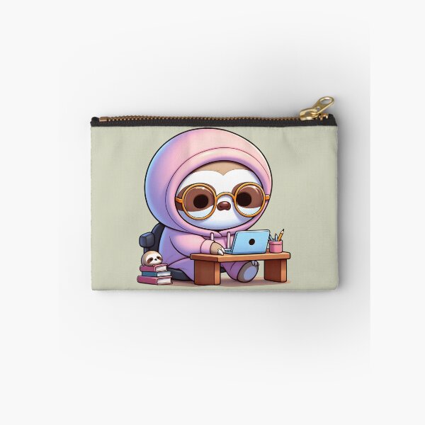 Item preview, Studious Sloth with Laptop and Glasses designed and sold by Kwanbaba21.
