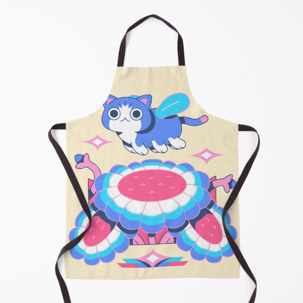 Item preview, Flower kitten (blue and pink) designed and sold by YoshioRomero.